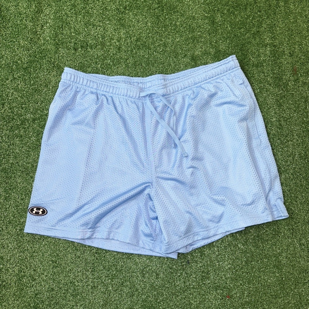 Under Armour Mesh Icon Shorts 5" Size XLarge Light‎ Blue Athletic